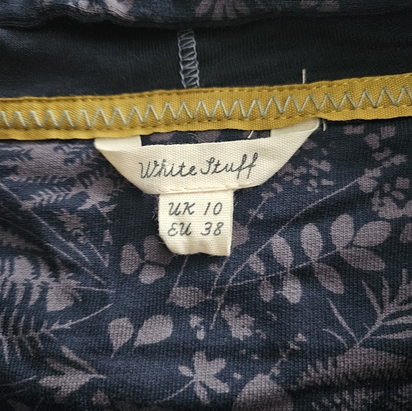 WHITE STUFF WOMENS PULLOVER HOODED SWEATSHIRT SIZE UK 10 EU 38 US 6 - Picture 5 of 8